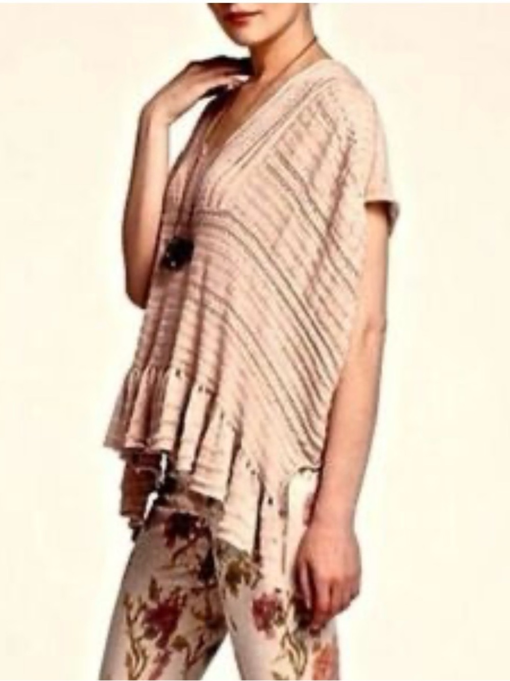Anthropologie Little Yellow Bird Top